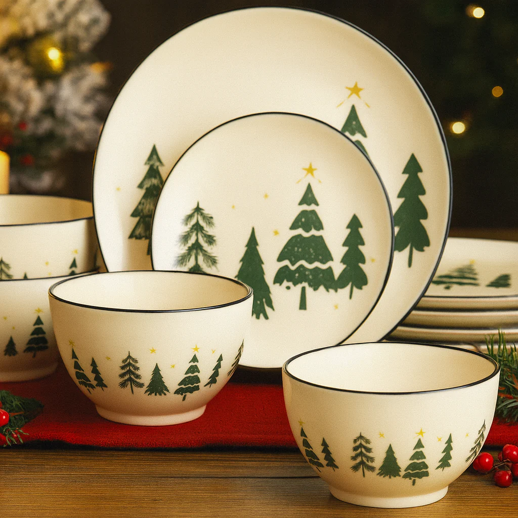 12 Piece Dinner Set - WINTERLUDE