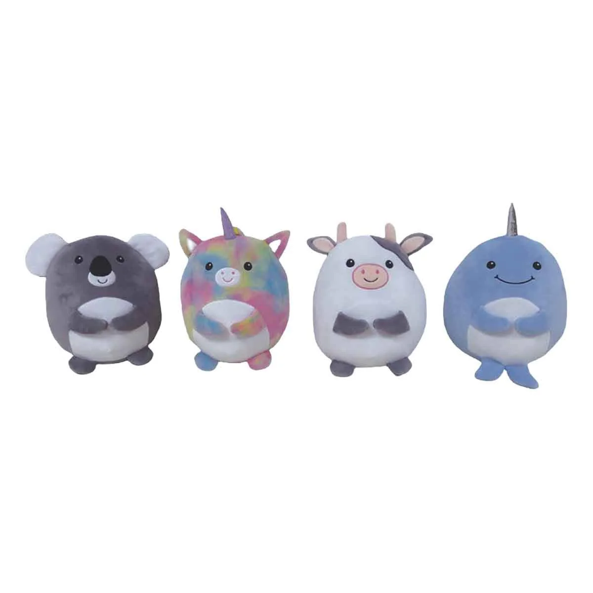 25cm Squishy Animals - 4 Asst