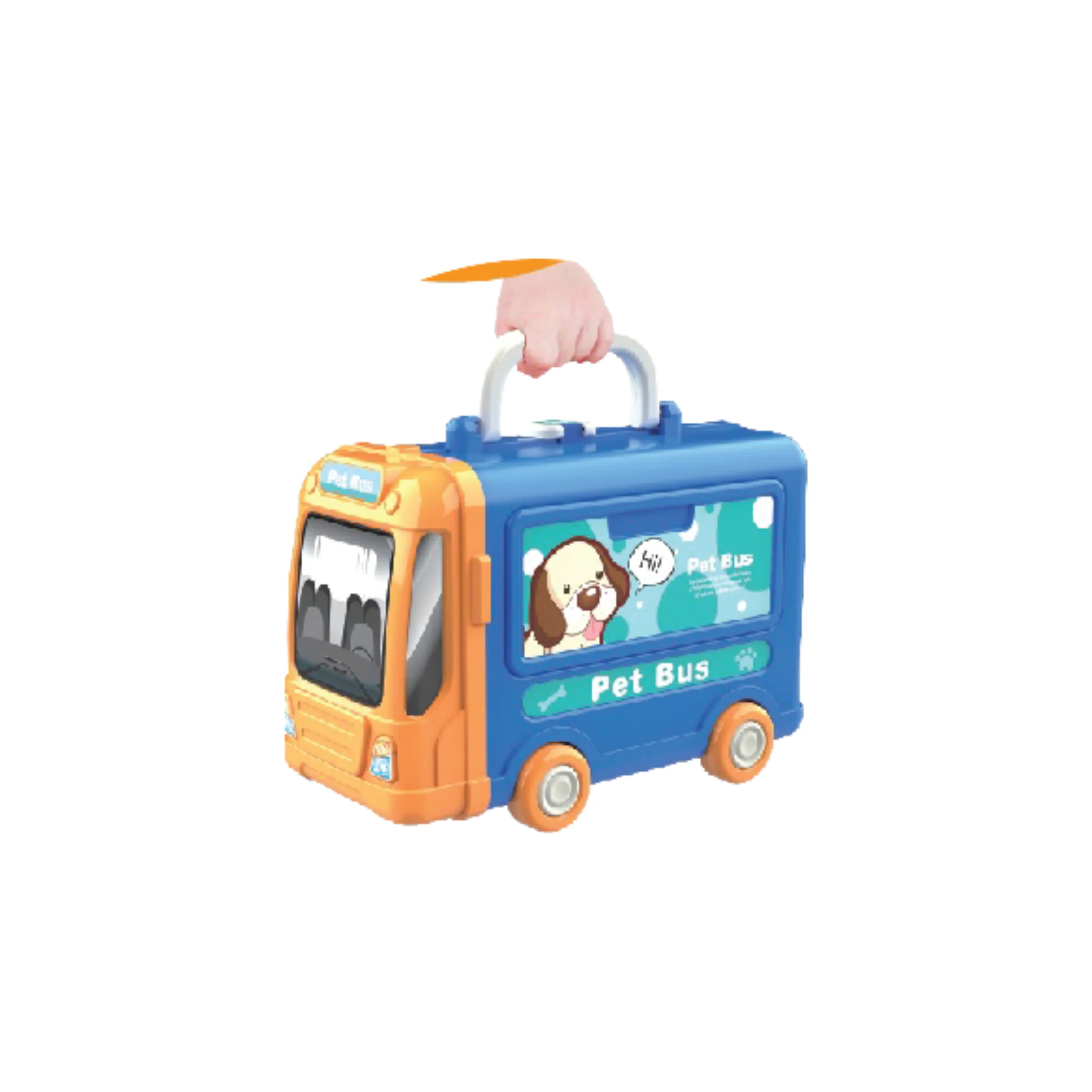 3-in-1 Cute Pet Bus - Image 2