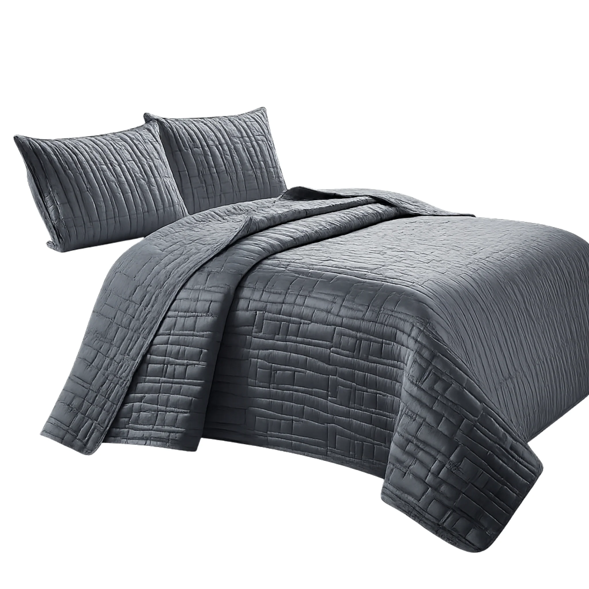 SETA Satin Quilt Set – 3 Pieces - Image 2