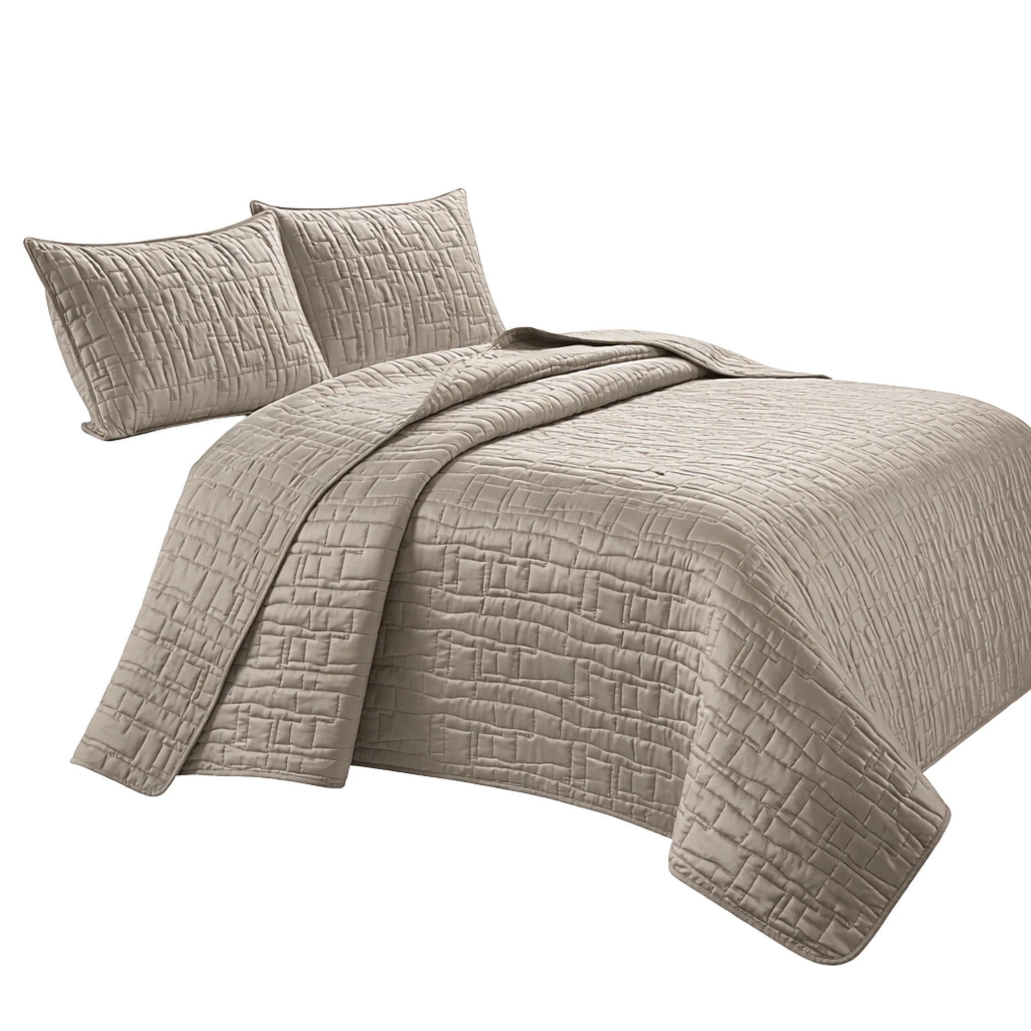 SETA Satin Quilt Set – 3 Pieces - Image 3