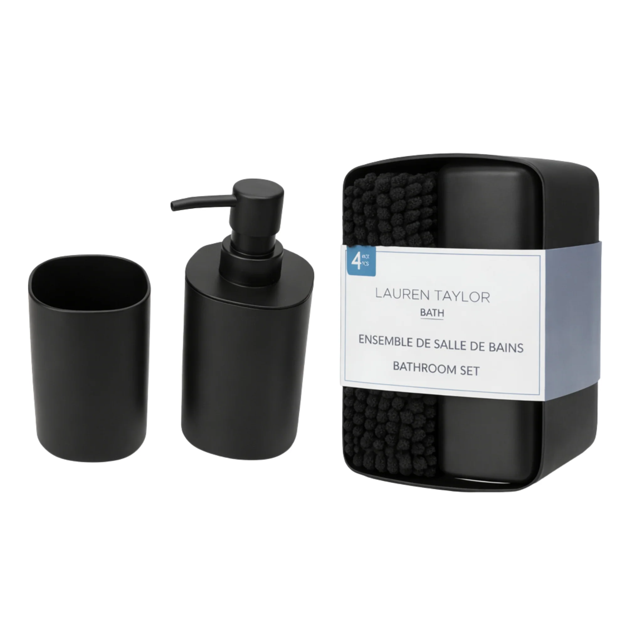 4-Piece Bathroom Set
