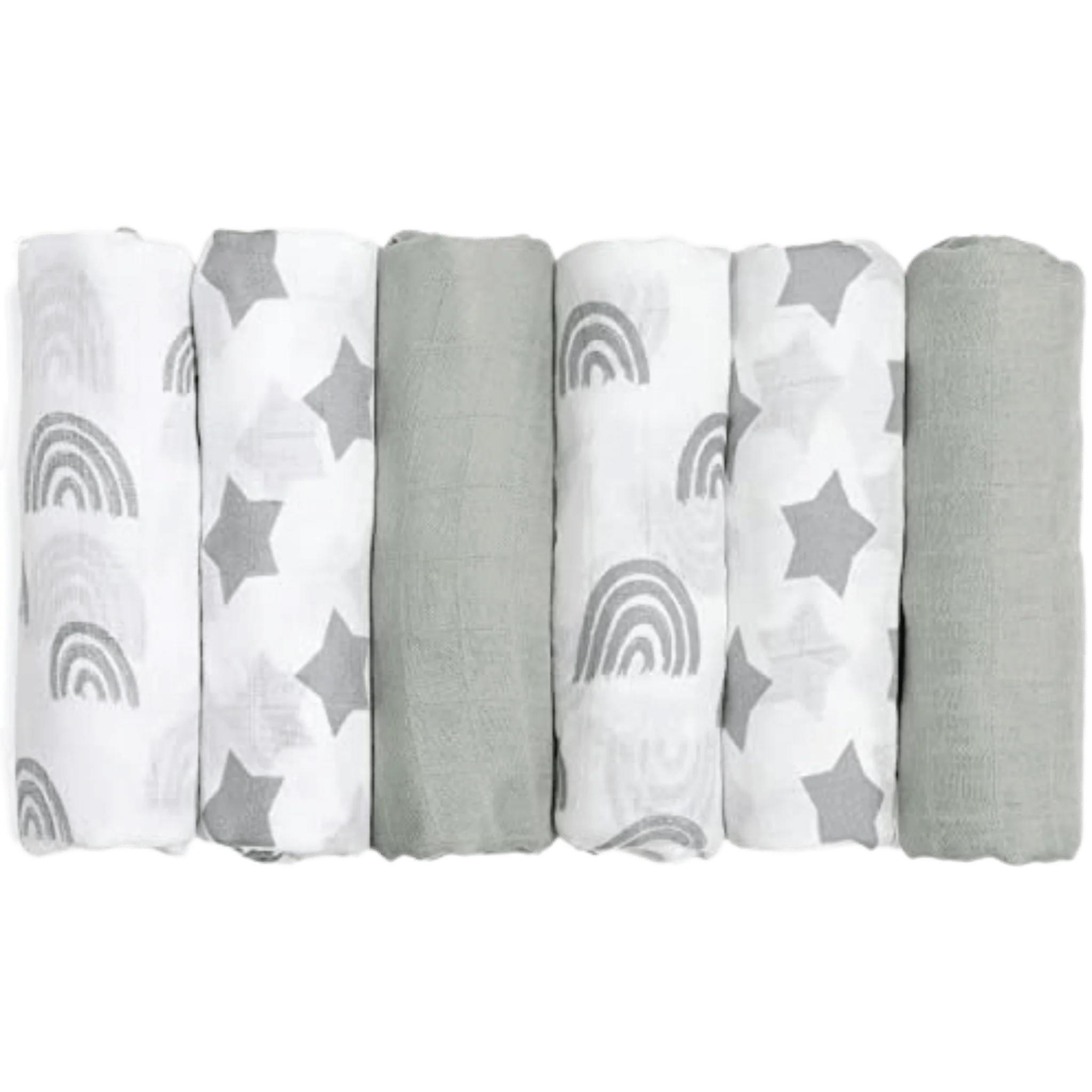 6 Pack Quilted Velour Baby Blanket with Lurex Embroidered Applique 30x30''