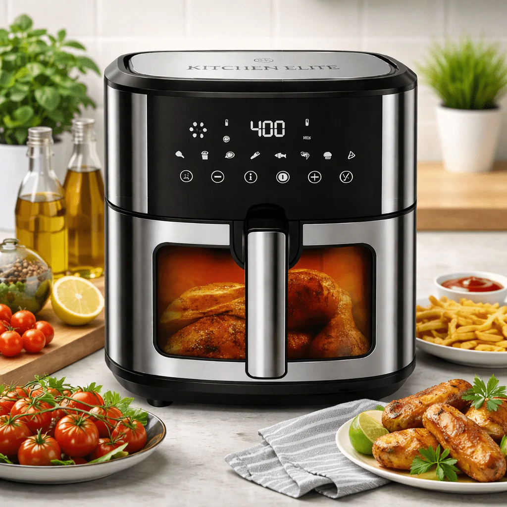8L Air Fryer – Large Capacity, Healthy Cooking Made Simple - Image 2