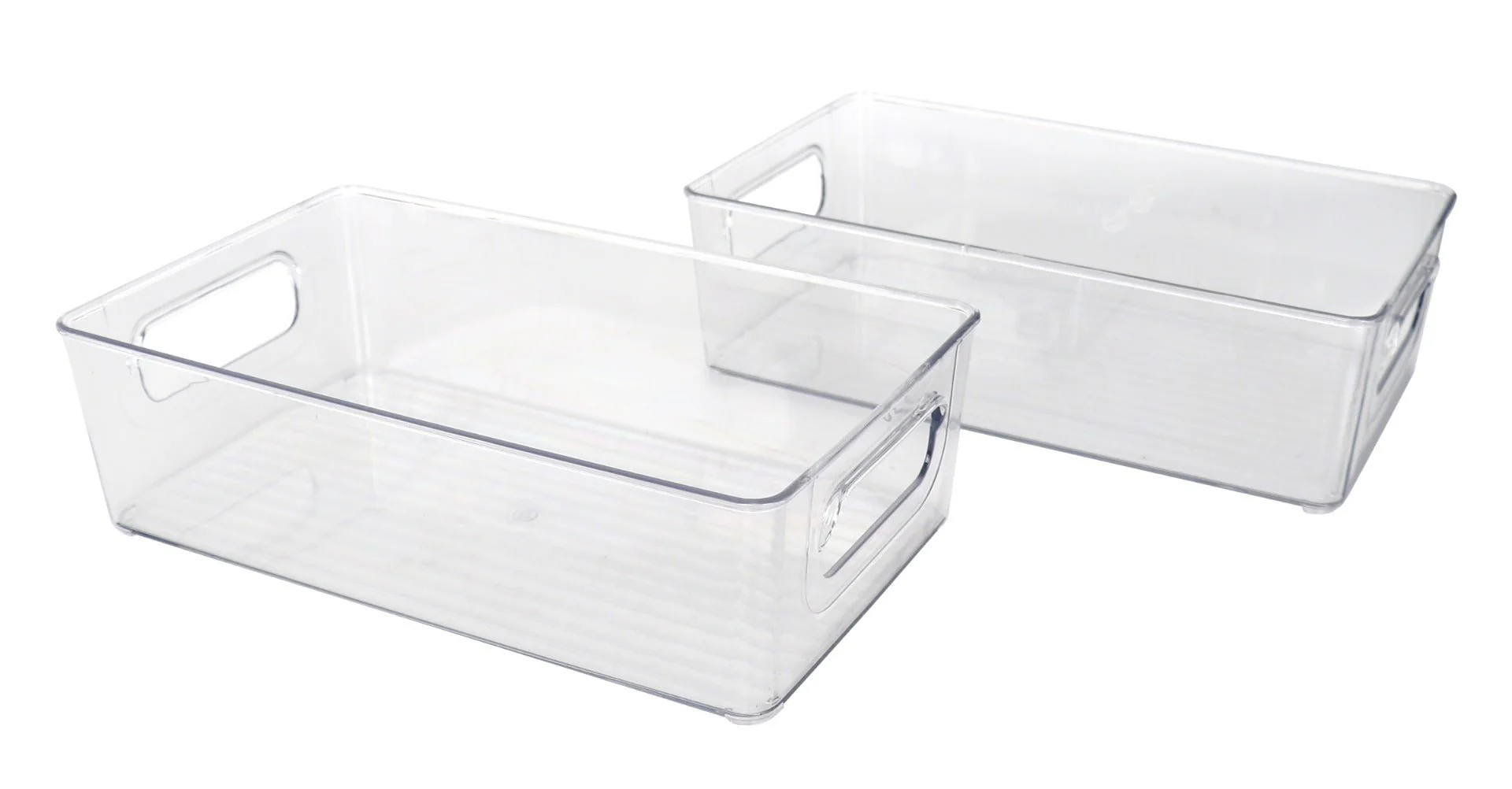 A LA CUISINE-2Pcs Fridge Storage Bin Set - Image 2