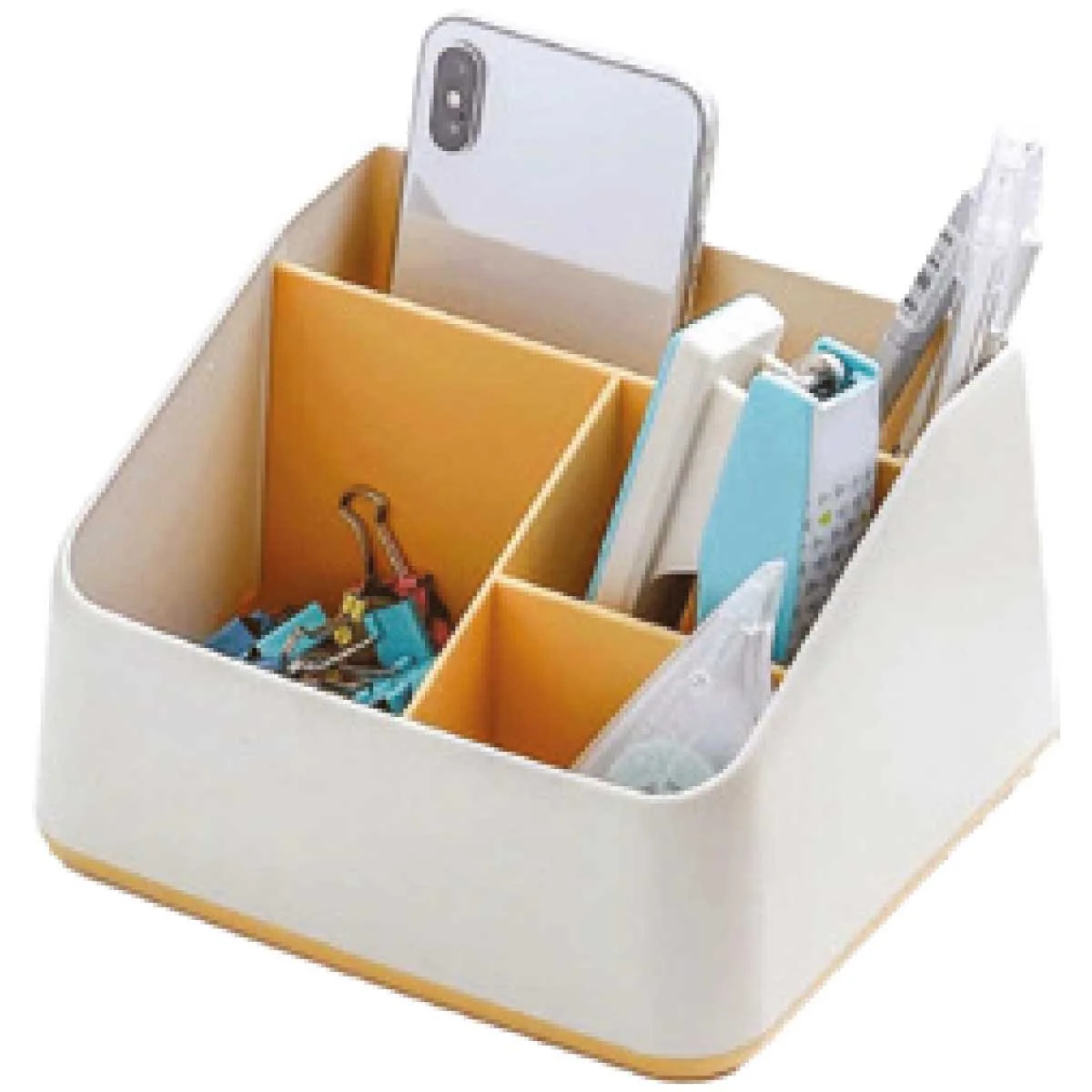 Adrien Lewis - 4 Divider Desktop Storage Box (Big) - Image 2