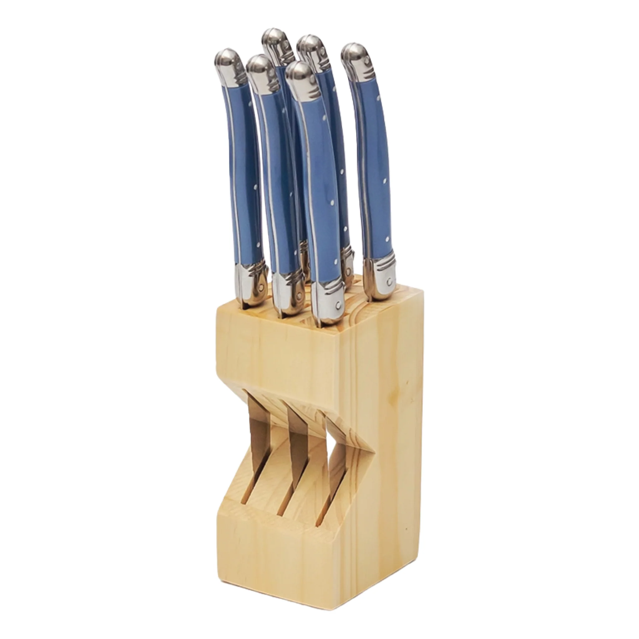 Al Fresco 6-Pc Knife Set with Pine Box