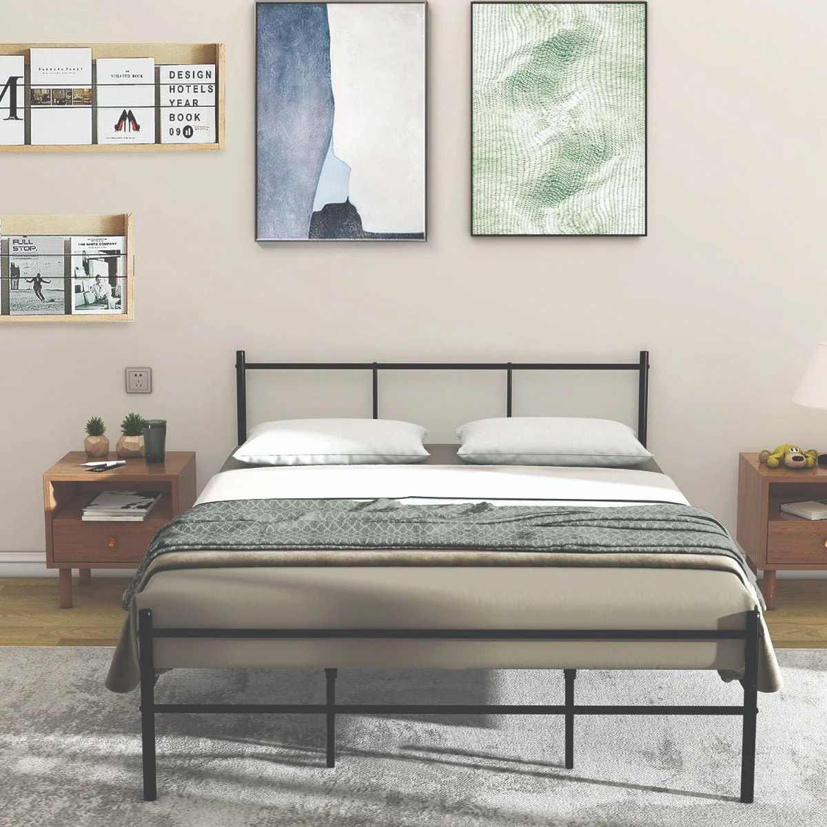 Atelier Du Nord - Livano Metal Bed Frame - Image 5