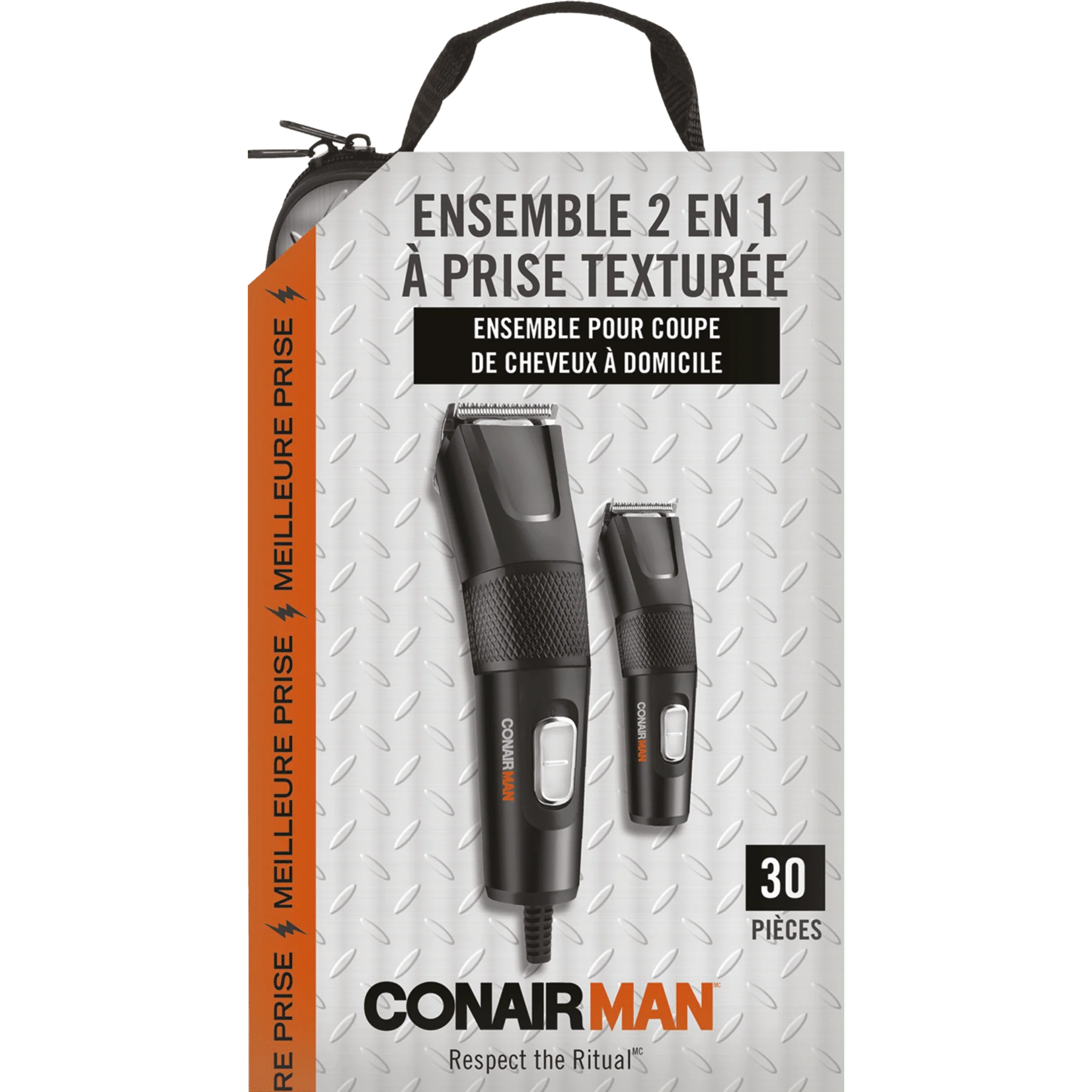 Beard and Hair Clipper – Conair Man 2-in-1 Textured Grip Set