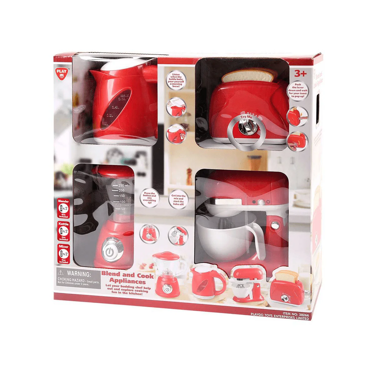 Blend & cook Appliances-red - Image 2