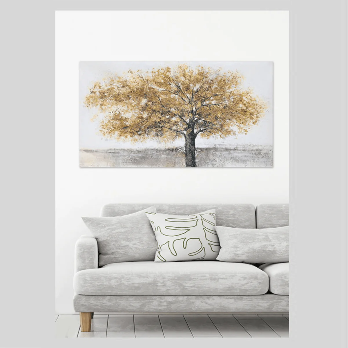 Canvas Abstract Tree - Image 2
