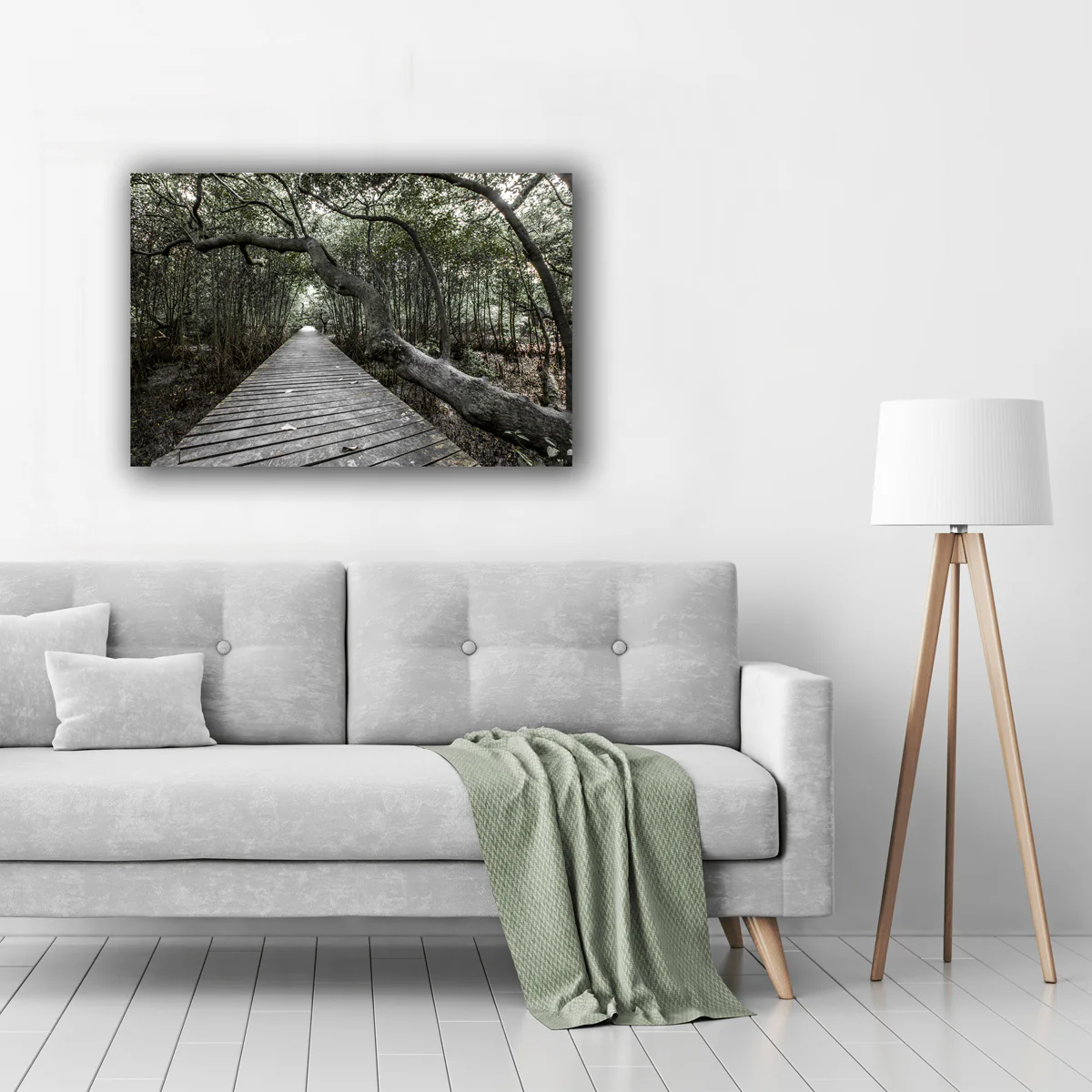 Canvas Green Forest