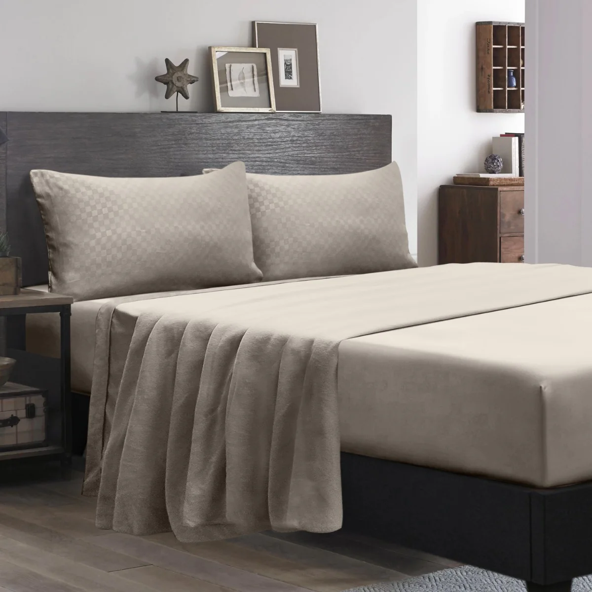 Comfort Sheet Set Asst Bordure Dobby - Image 2