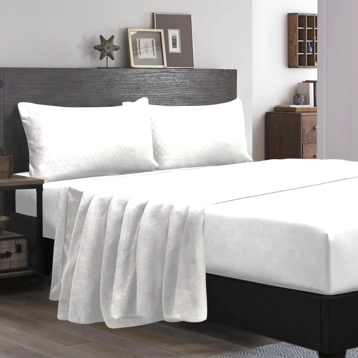 Comfort Sheet Set Asst Bordure Dobby - Image 3