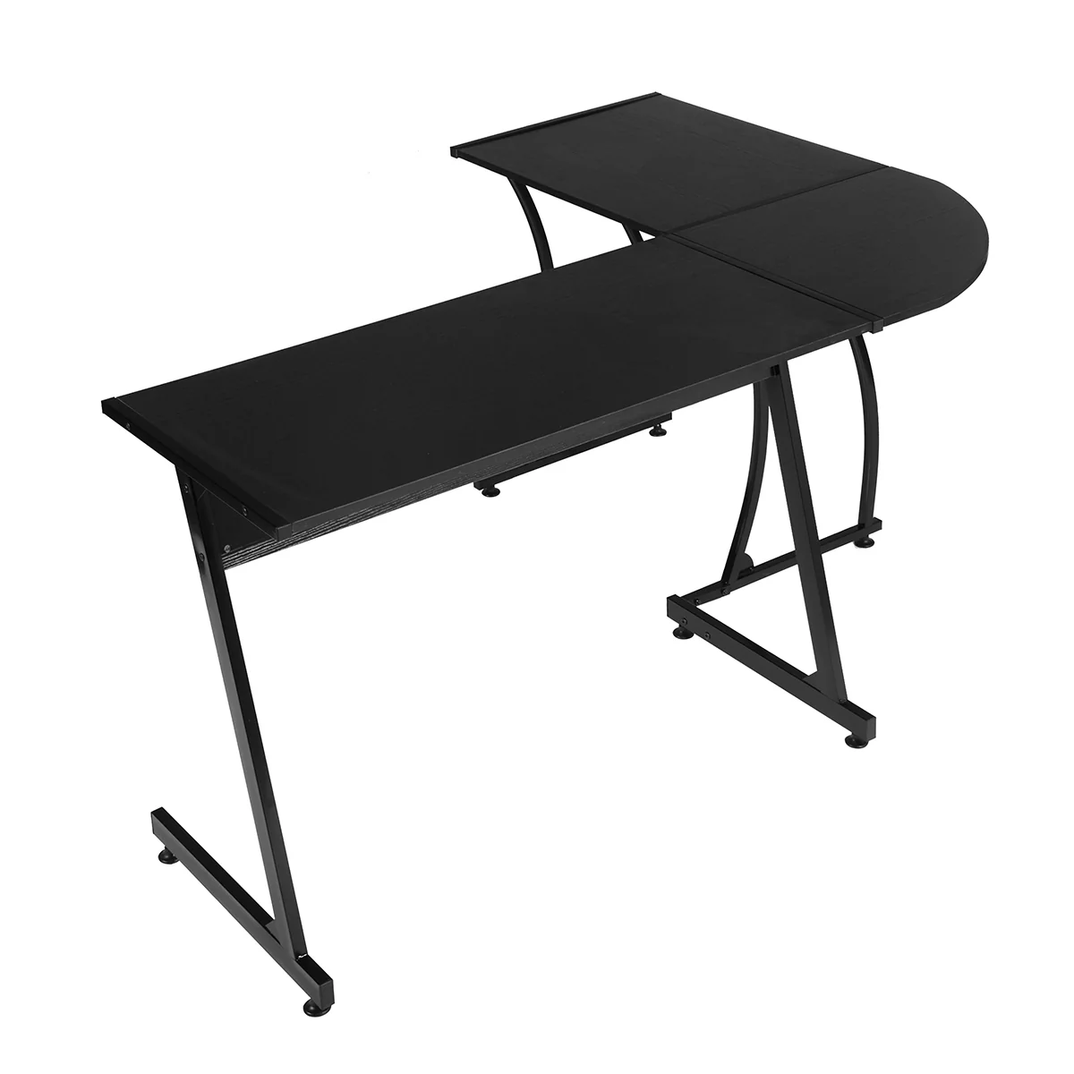 Arlette - Computer Office L-Shaped Desk with metal frame - Image 6