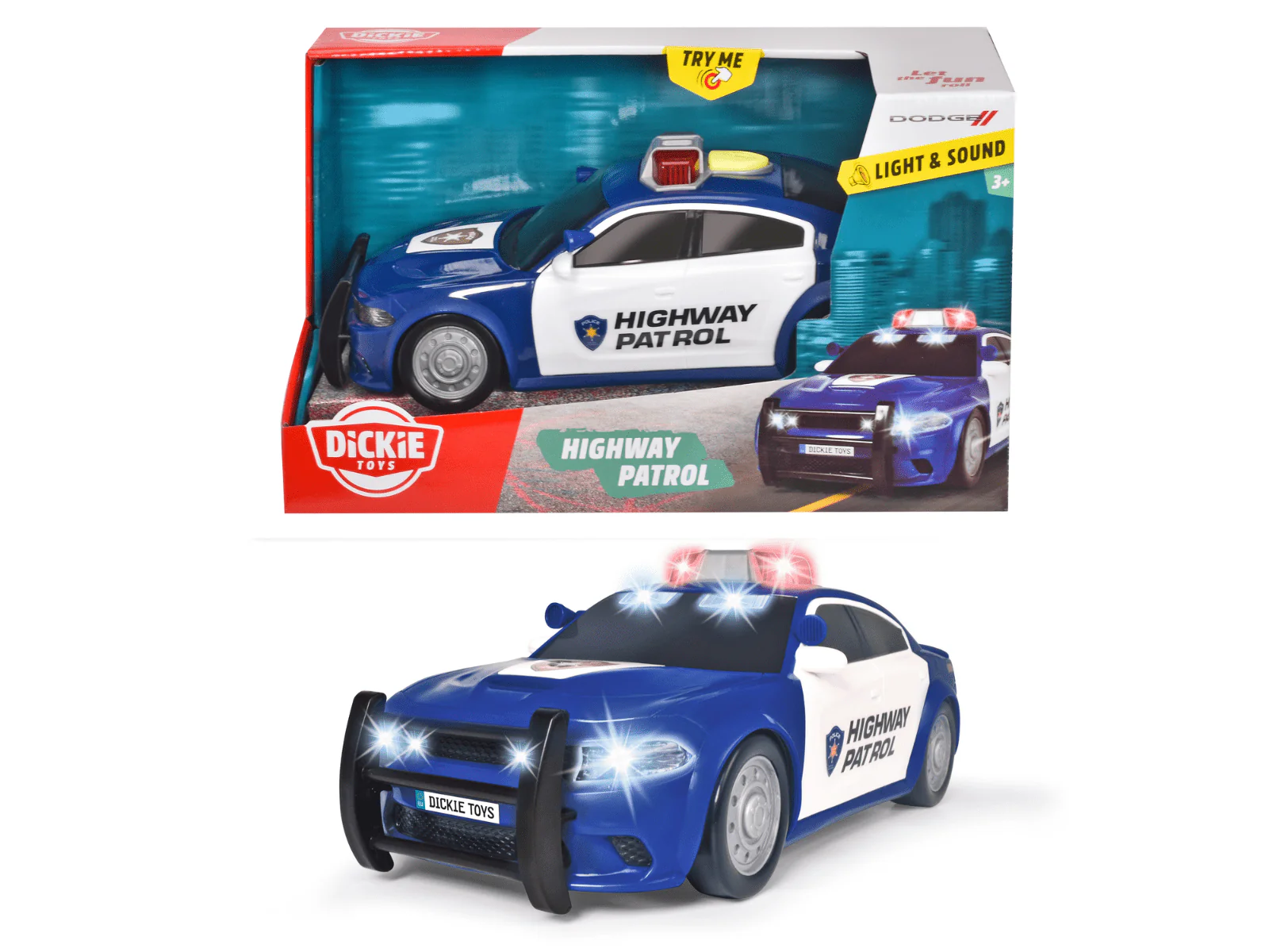 Dickie-dodge Charger Highway Patrol - Image 3