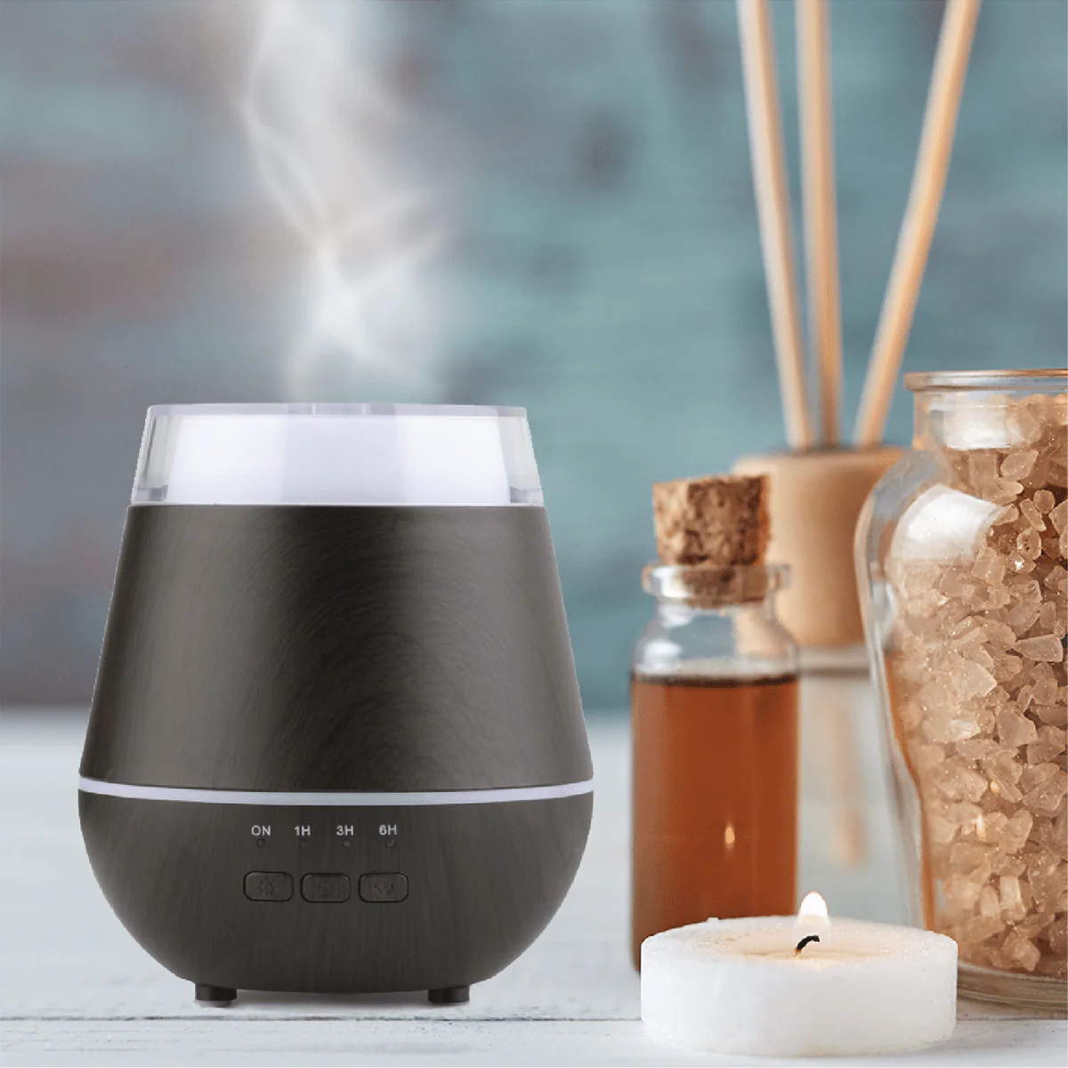Diffuser Oil Essential Dark Wood With USB