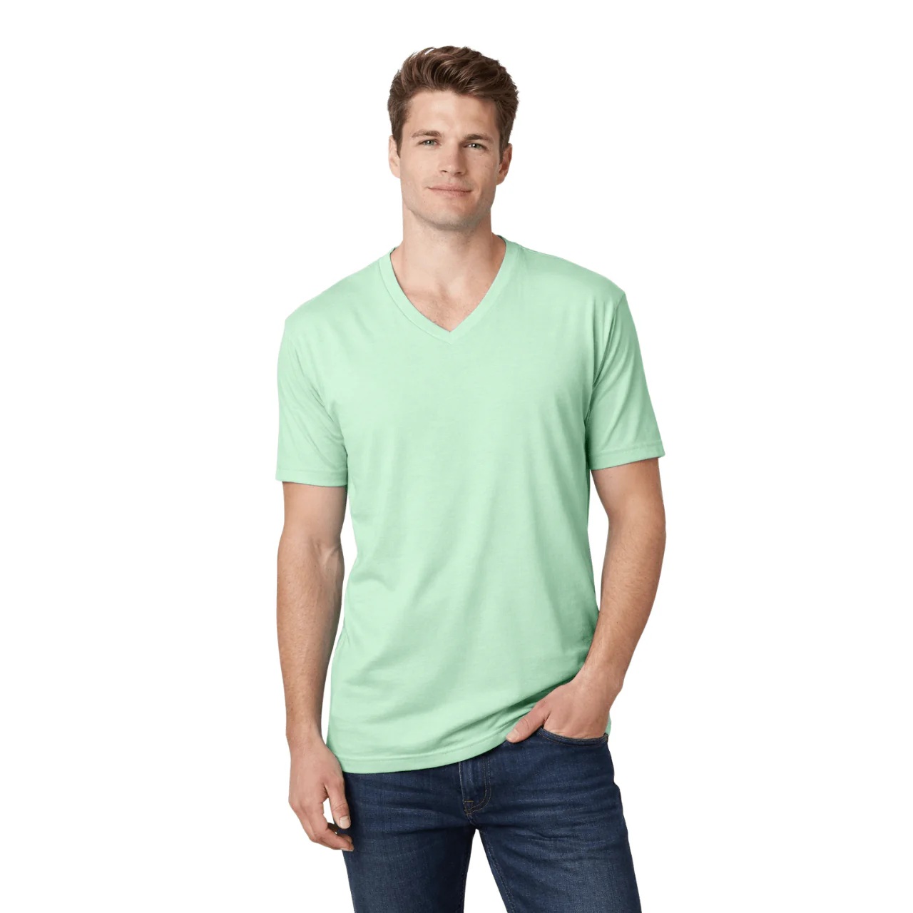 Essential V-Neck Cotton T-Shirt