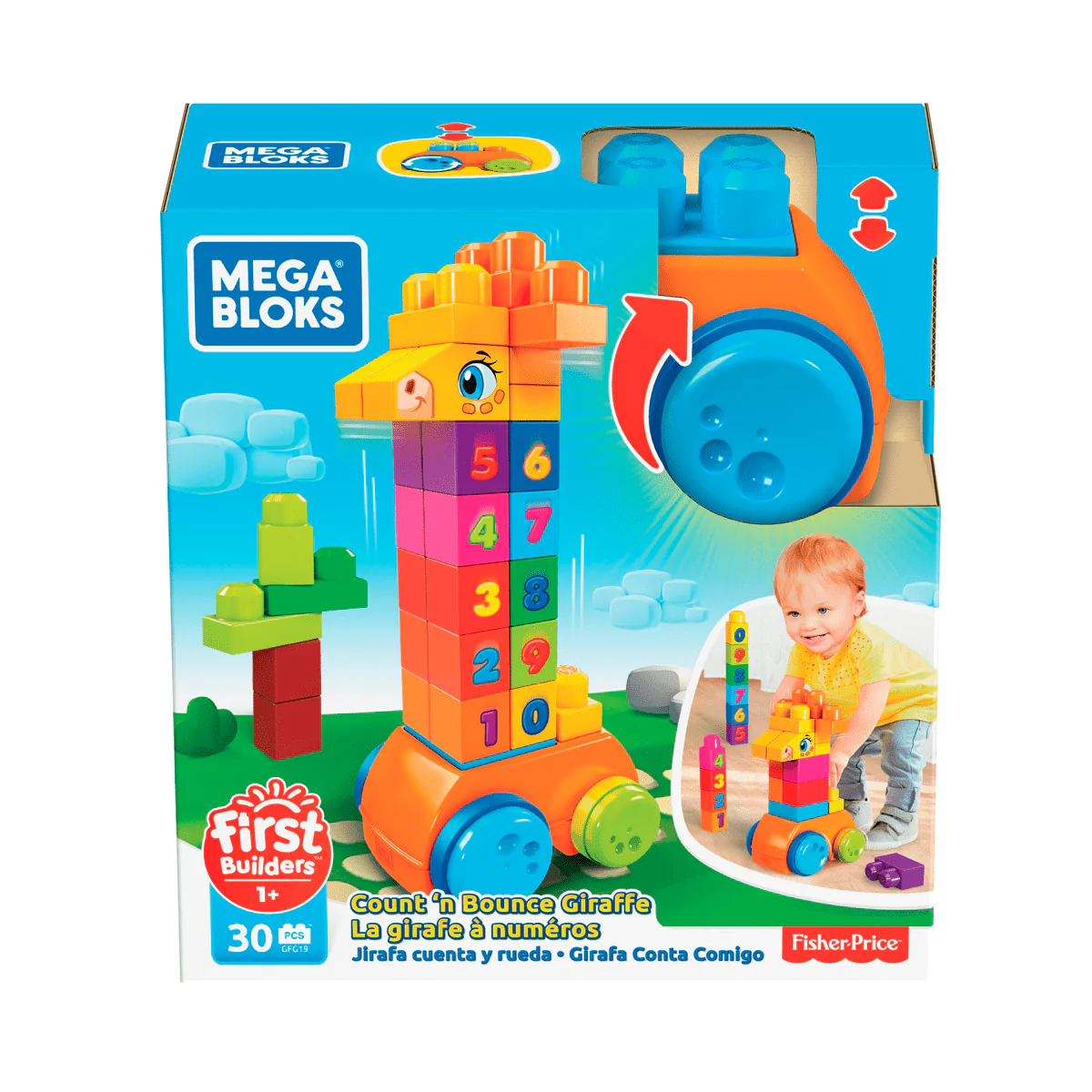 First Builder- The Number Giraffe 30pcs - Image 4