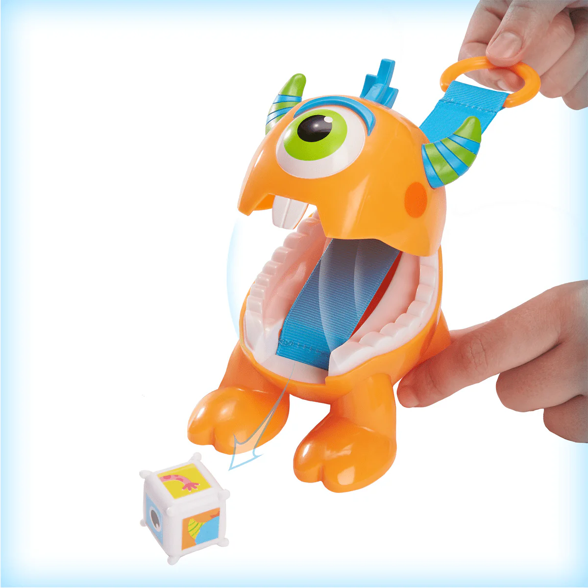 Fisher-Price Roll-A- Match Card Game with Monster Theme - Image 2