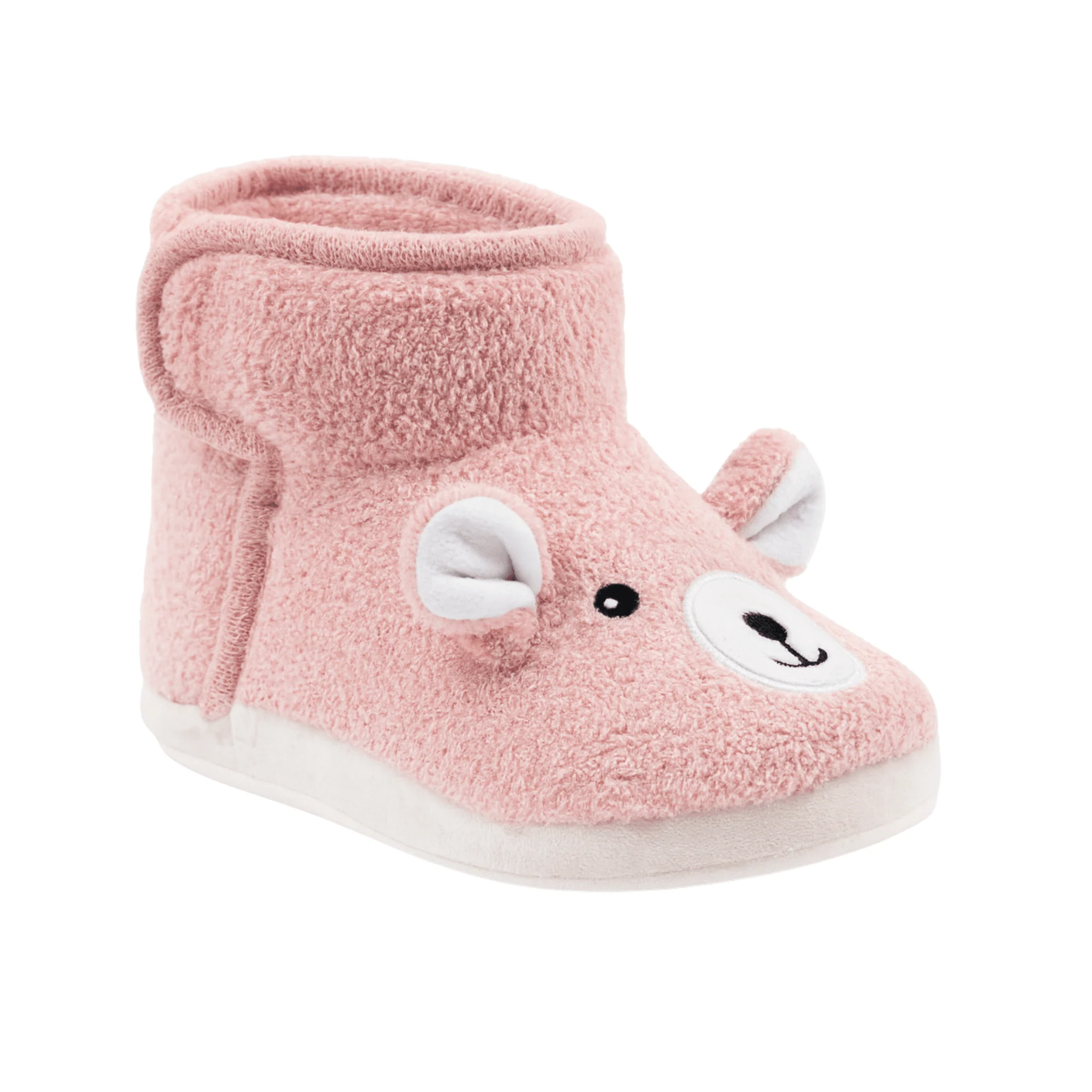 Fleece Bootie Slippers – Bear Design