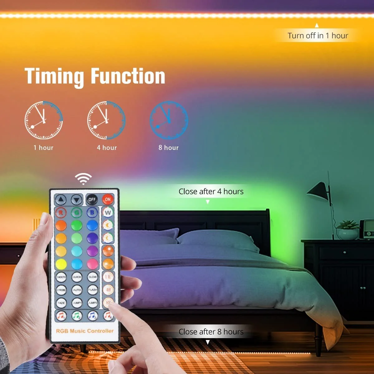 Flexible LED Light Strips (16ft) - Image 4