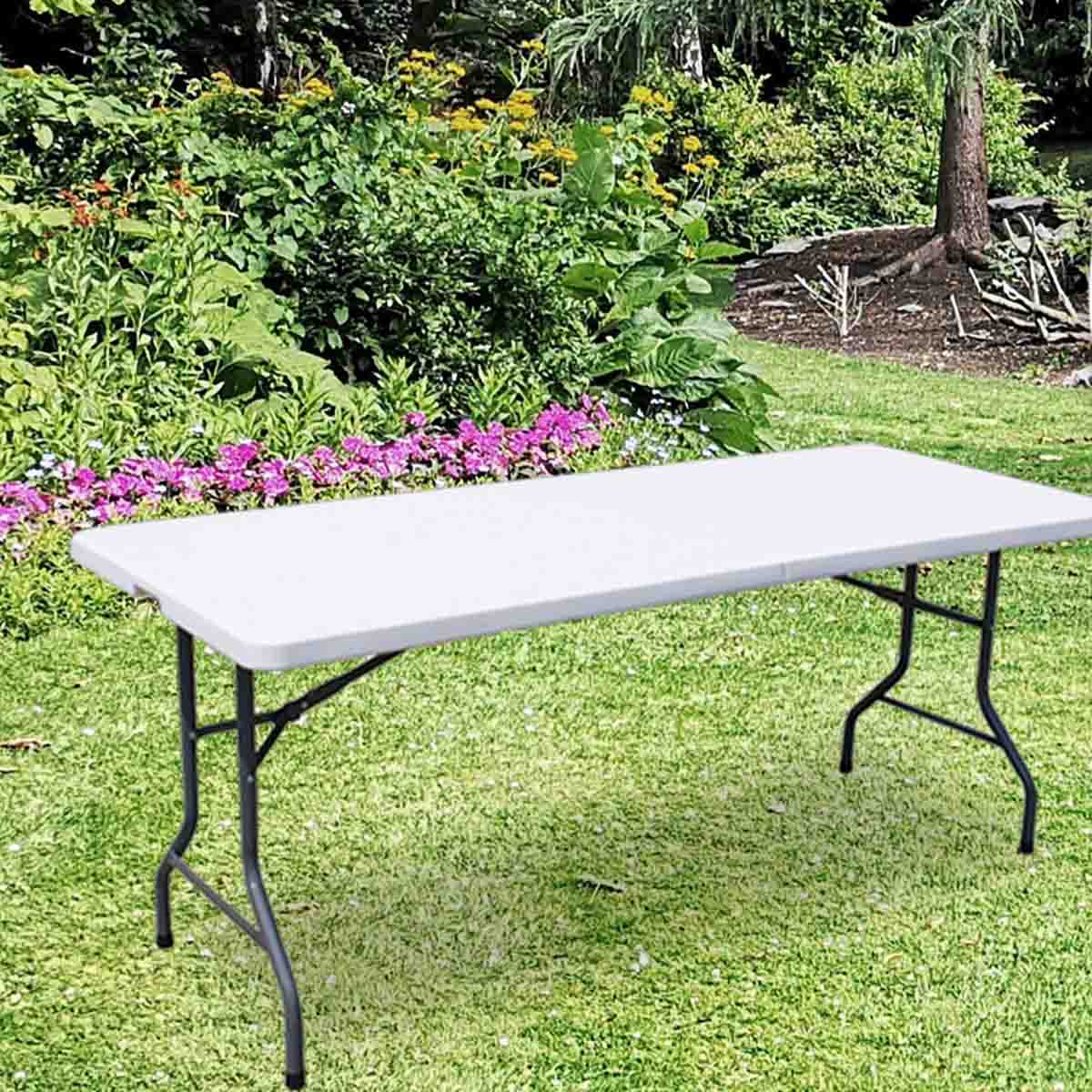 Folding table - 6 feet - Image 3