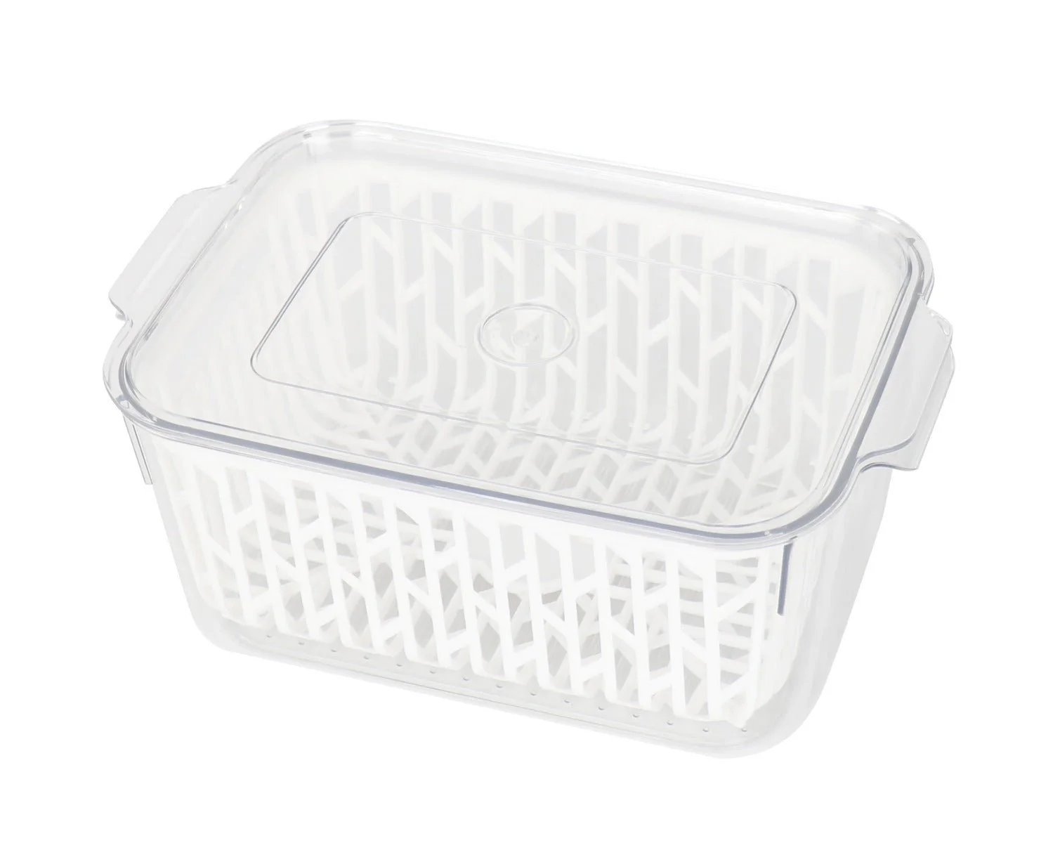 Fridge Storage Box With Colander - Image 2