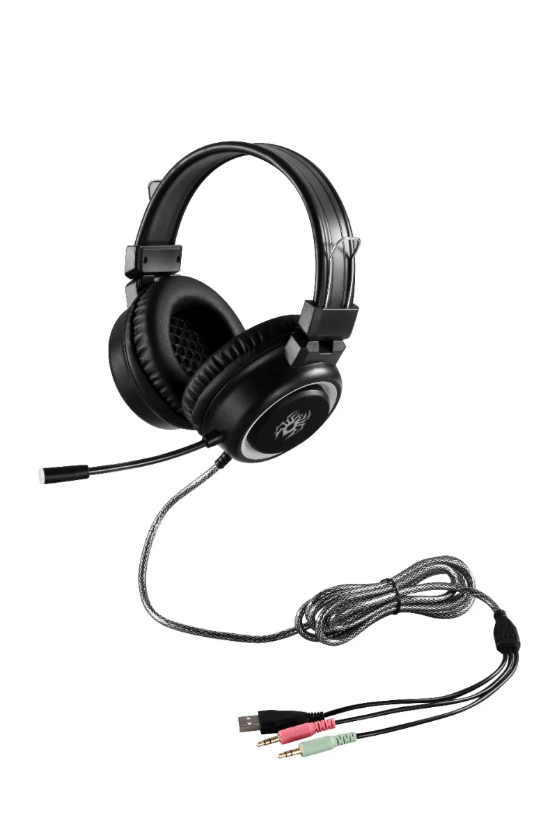 Gaming Headset With Headset Retractable Microphone - Image 8
