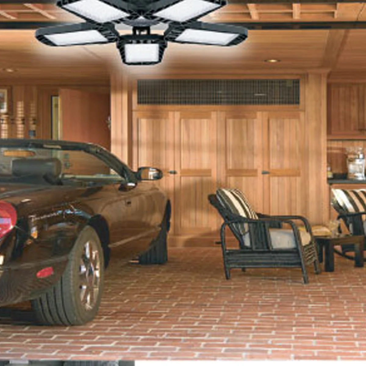 WATTSON -Garage 5 Panel Led Light 140 Leds/ 400 - Image 3