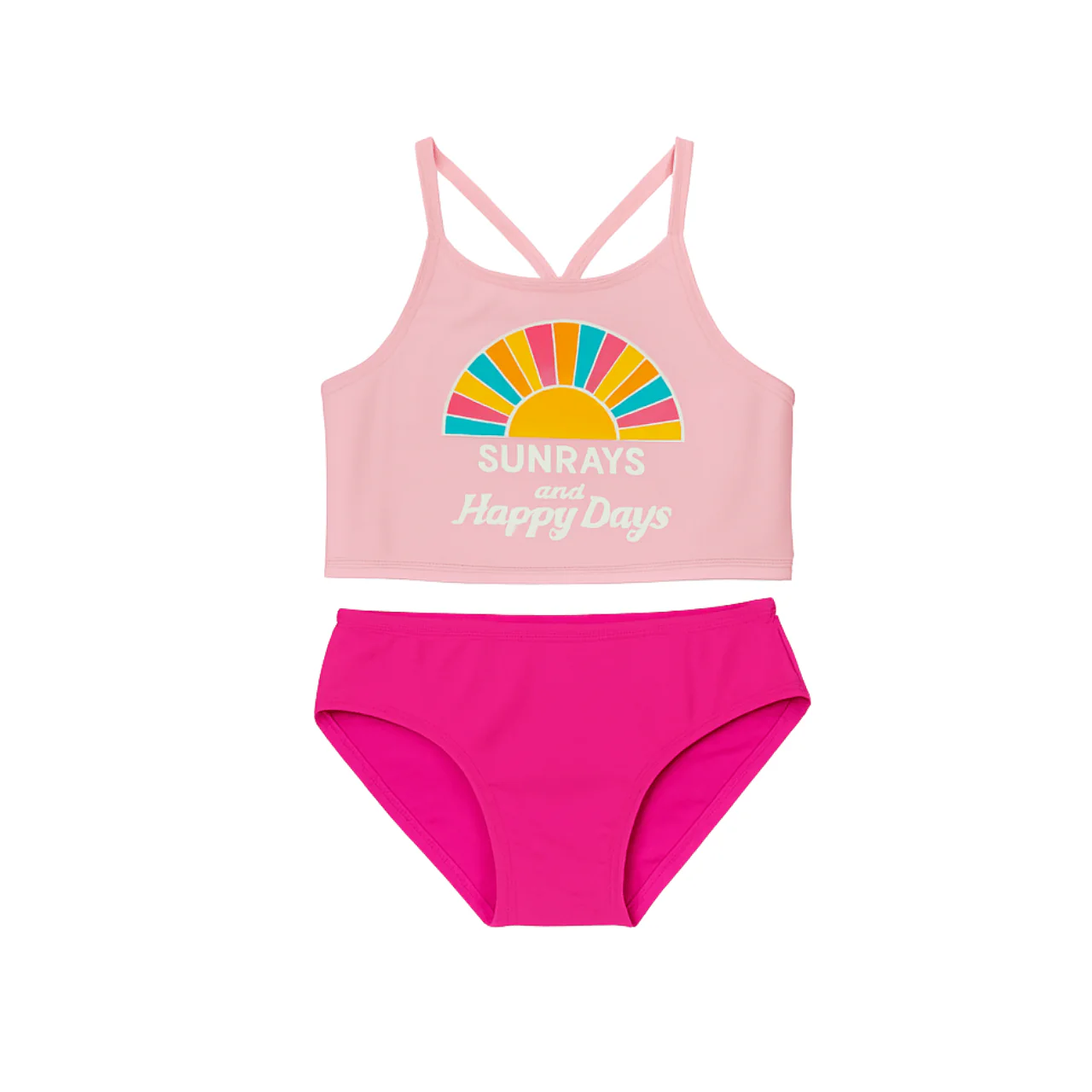 Girls’ Printed Bikini Set