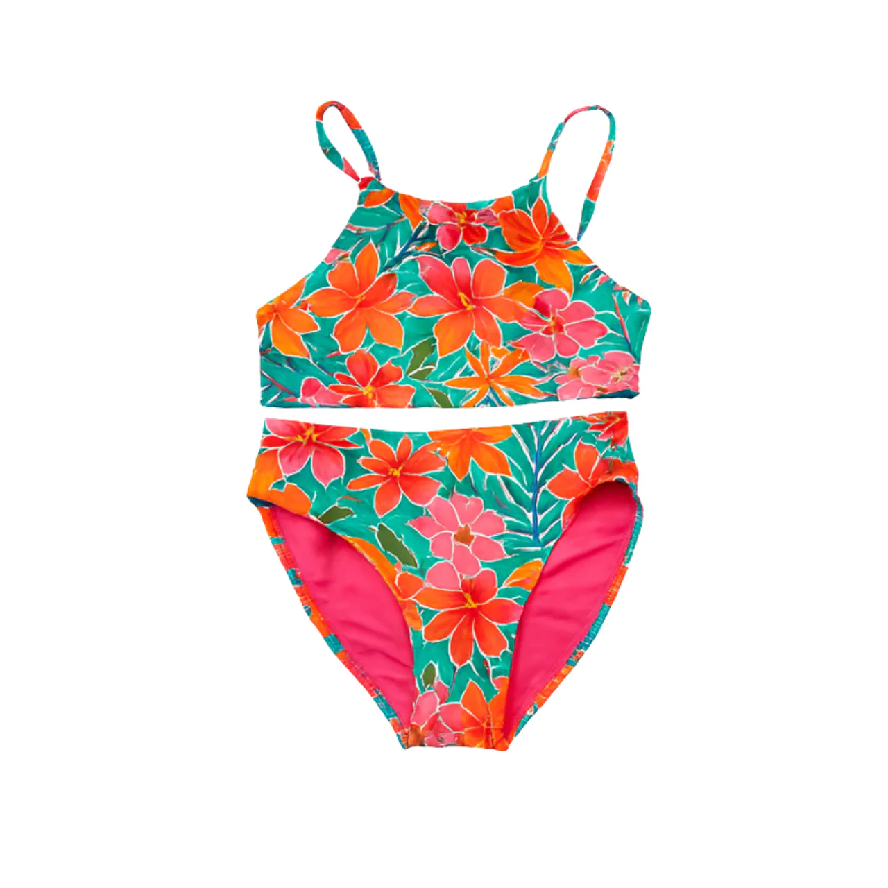 Girls’ Printed Bikini Set - Image 7
