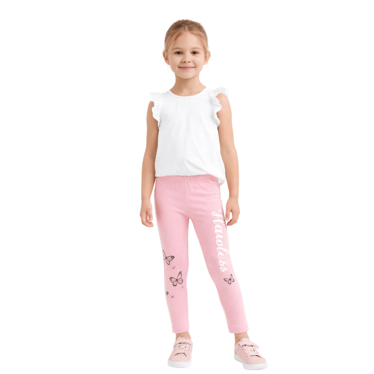 Girls’ Printed Stretch Leggings - Image 10