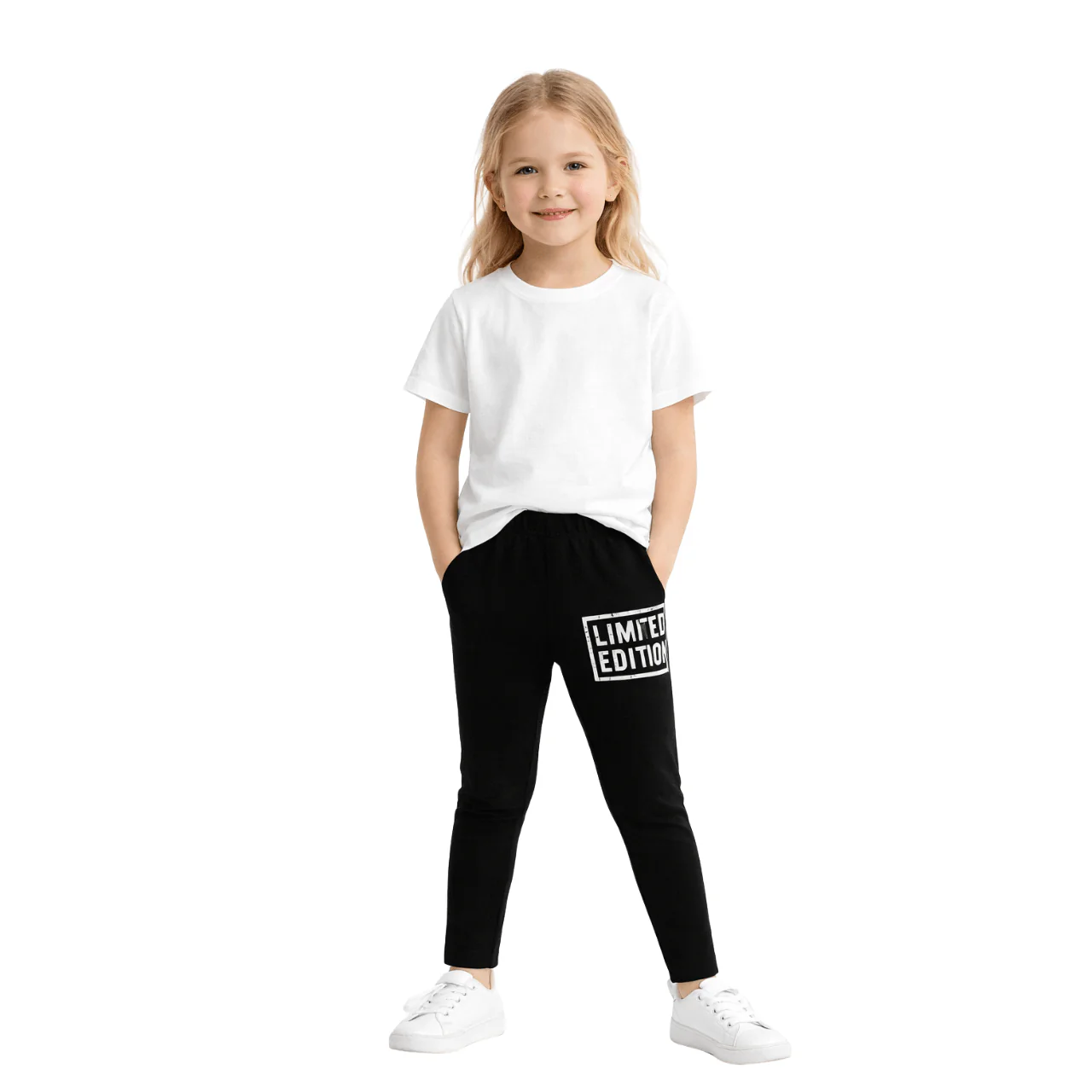 Girls’ Printed Stretch Leggings - Image 11