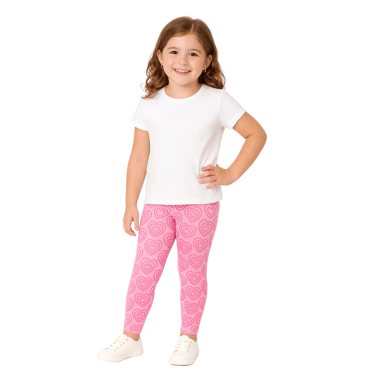 Girls’ Printed Stretch Leggings - Image 4