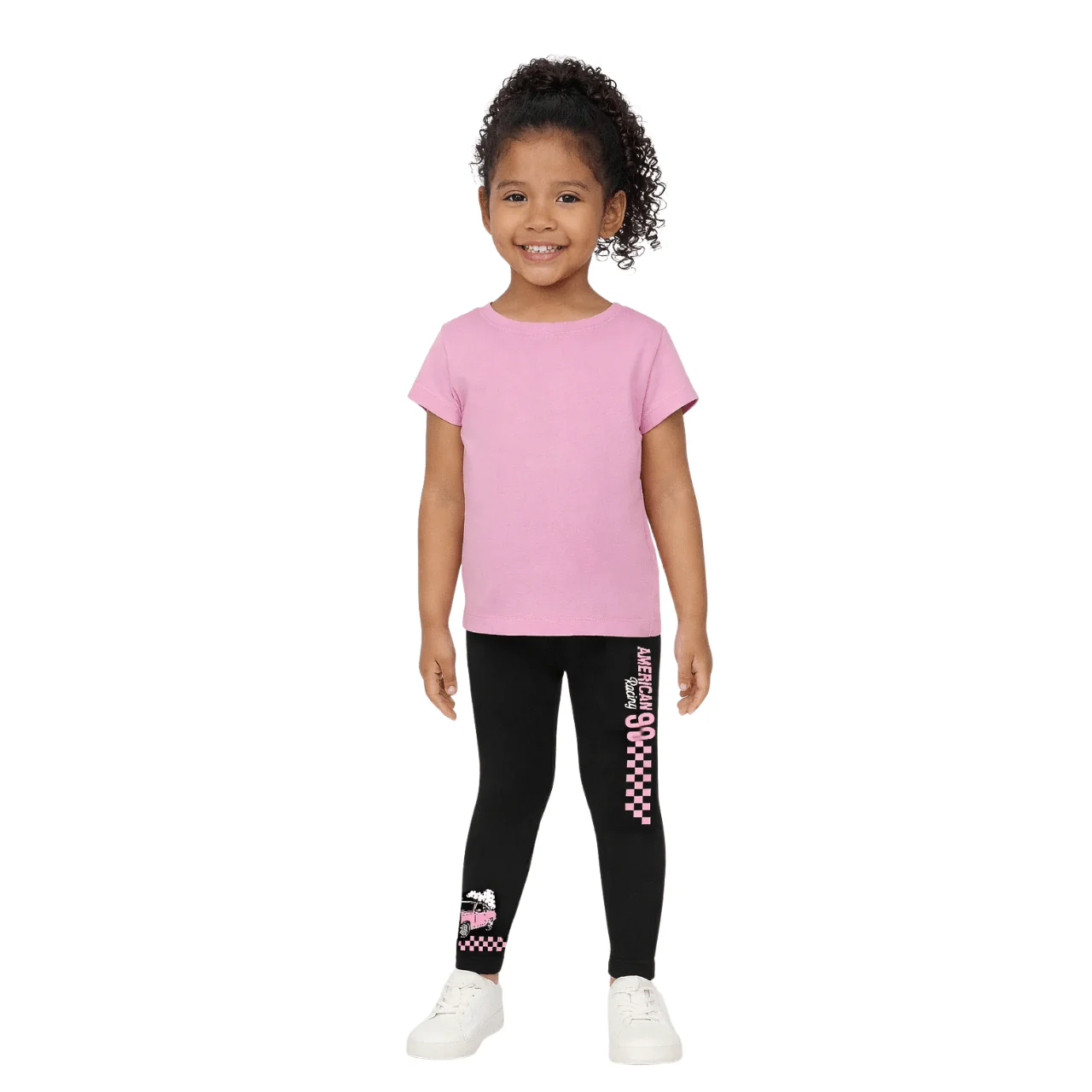 Girls’ Printed Stretch Leggings - Image 5