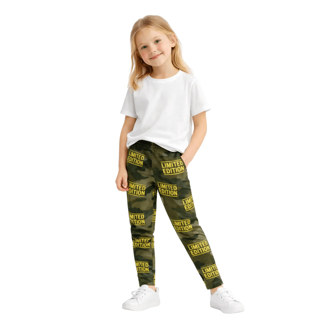 Girls’ Printed Stretch Leggings - Image 7