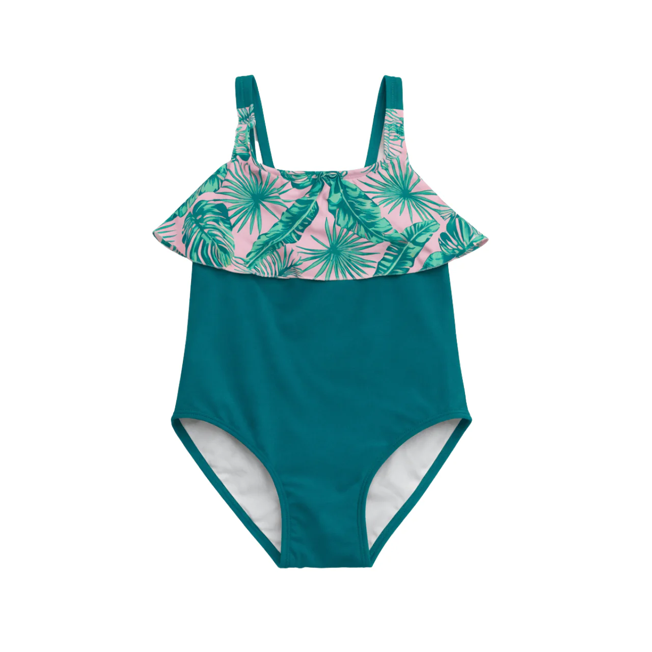 Girls’ Ruffle One-Piece Swimsuit