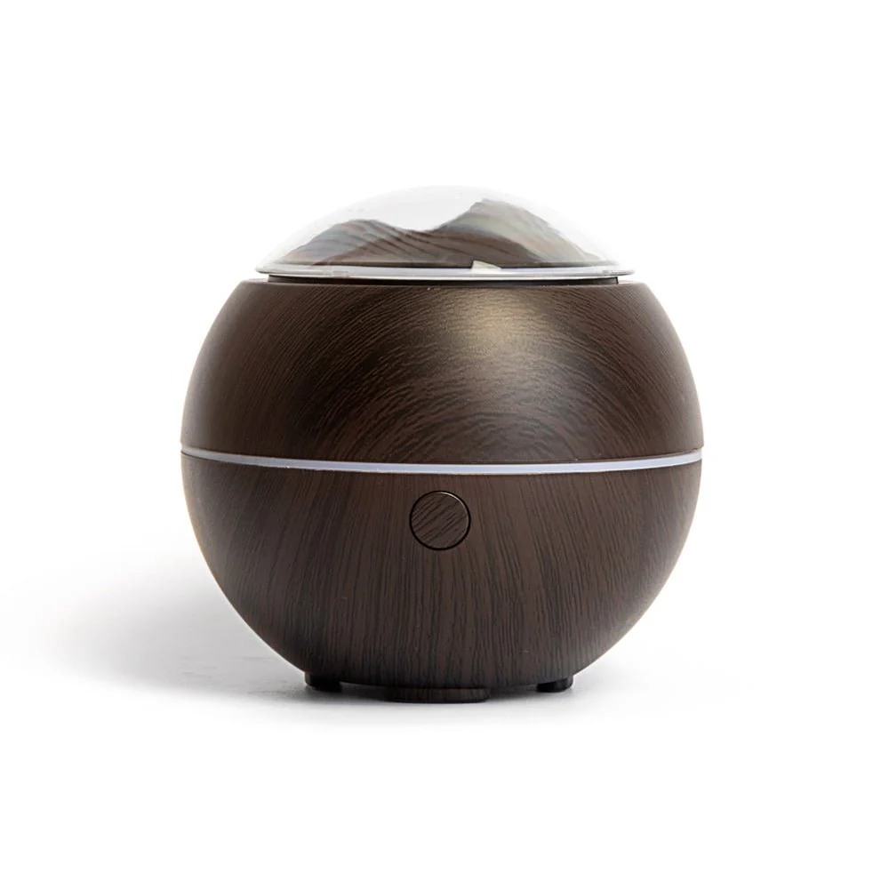 Globe Diffuser Dark Wood with USB - Image 2