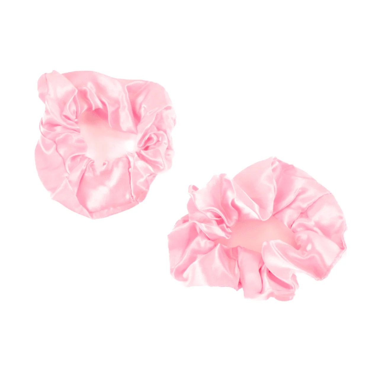 Hair Accessories Set – Pink Satin (4 Pieces) - Image 3
