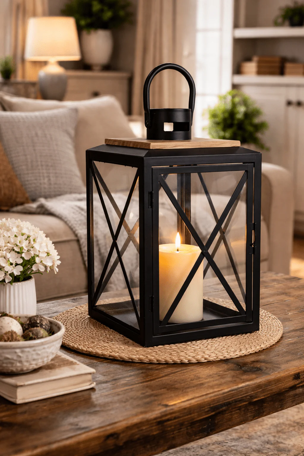 Iron & Pine Lantern