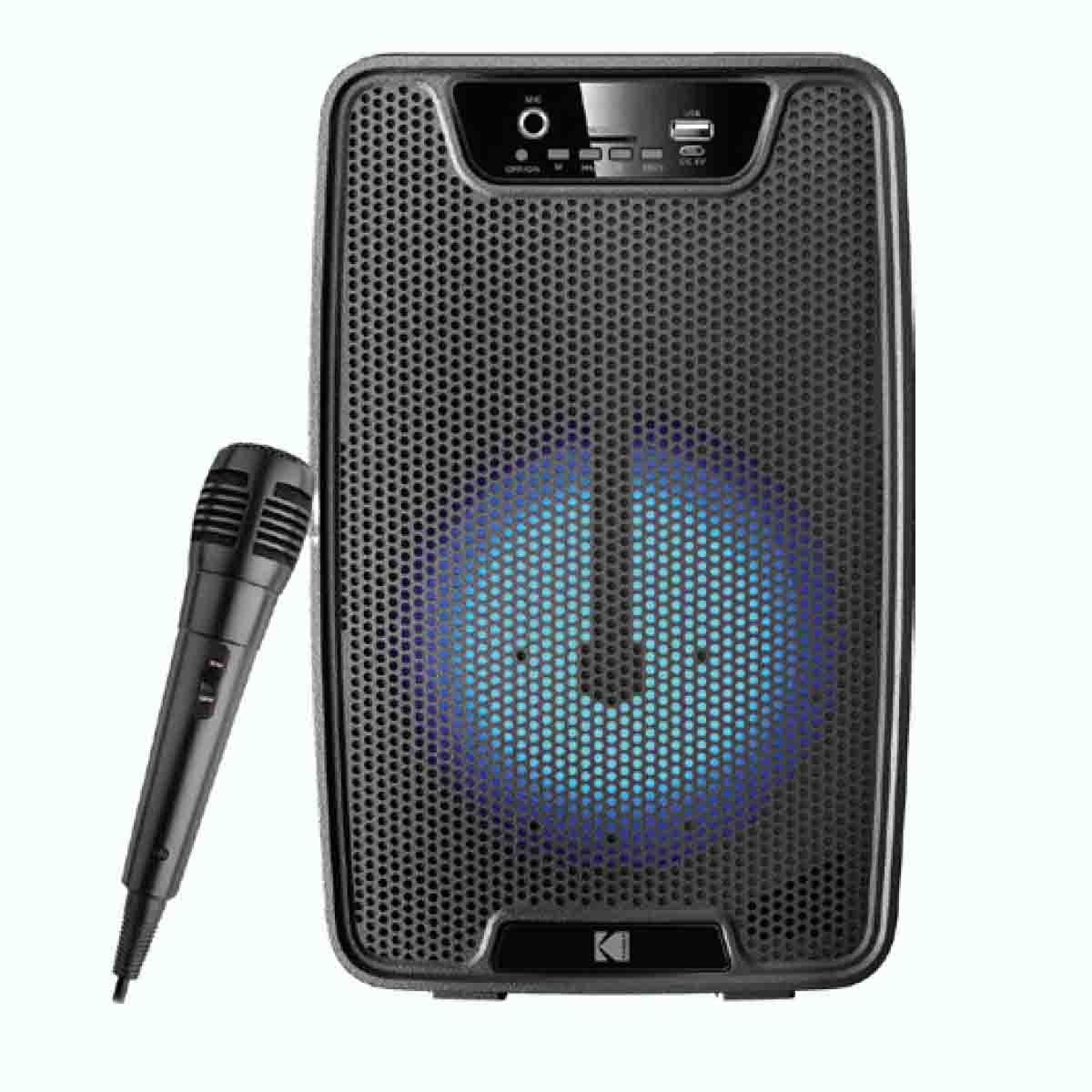 Kodak 6.5in Bluetooth Speaker Karaoke With led Lights - Image 2