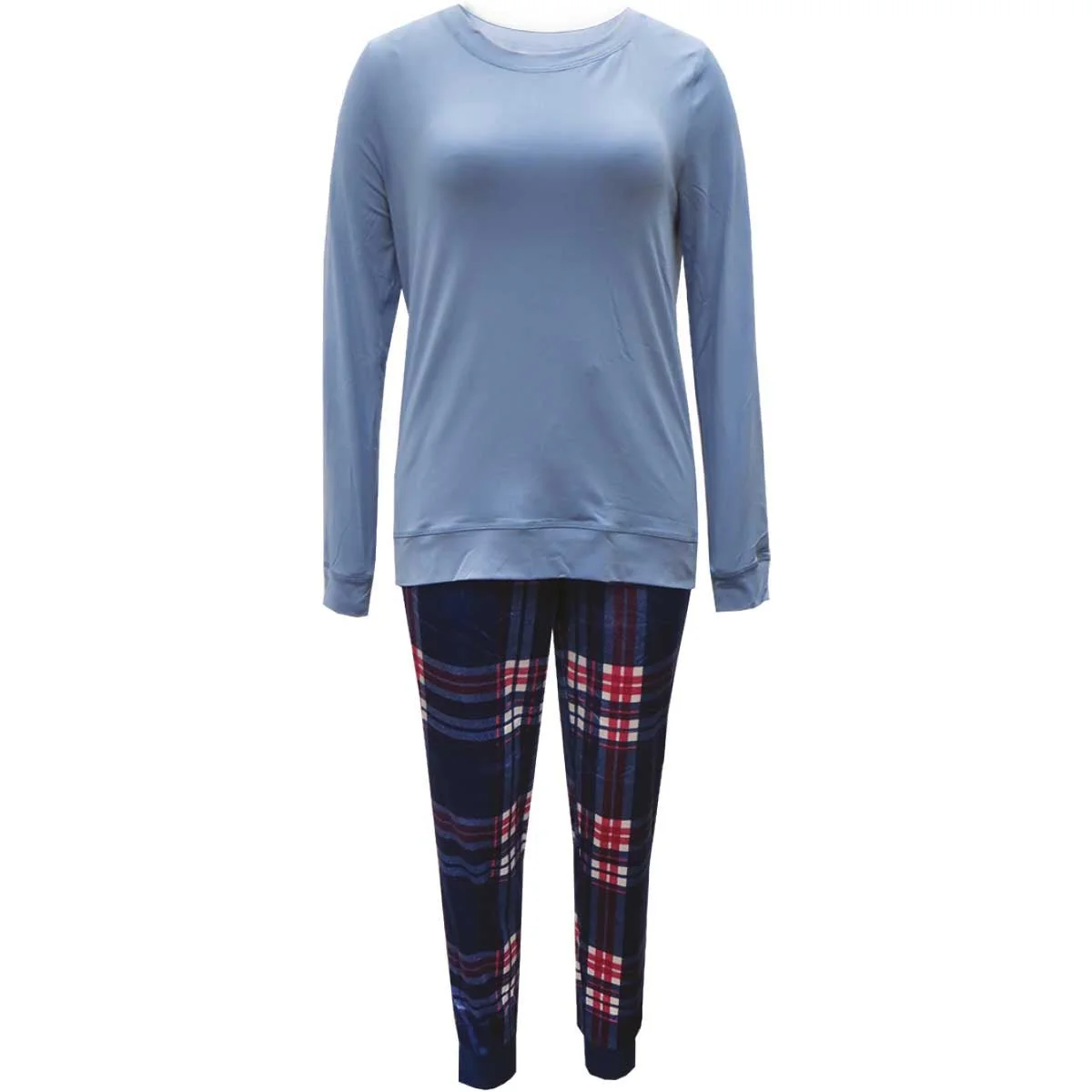 Ladies Velour Gift Set Jogger And Top