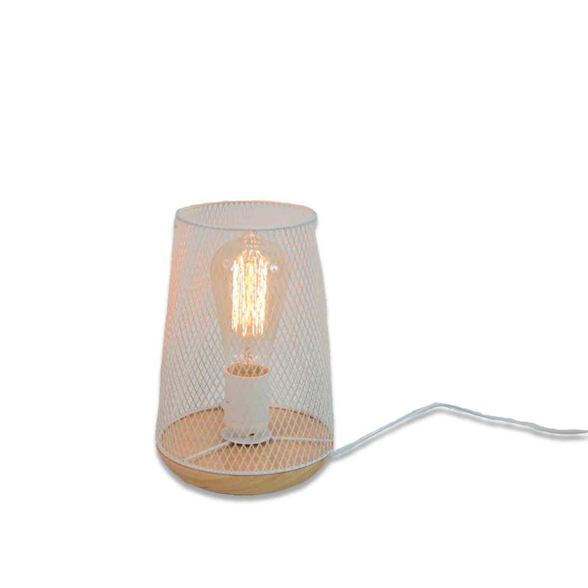 Lamp Caged With Bulb - Image 4