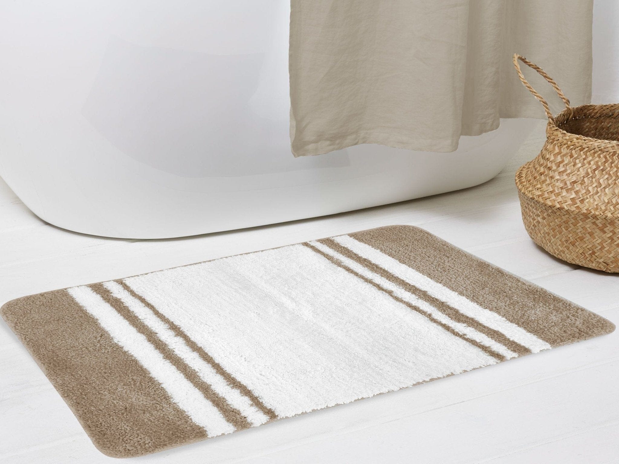 Lauren Taylor | Alena - Stripe Bath Mat - Image 4