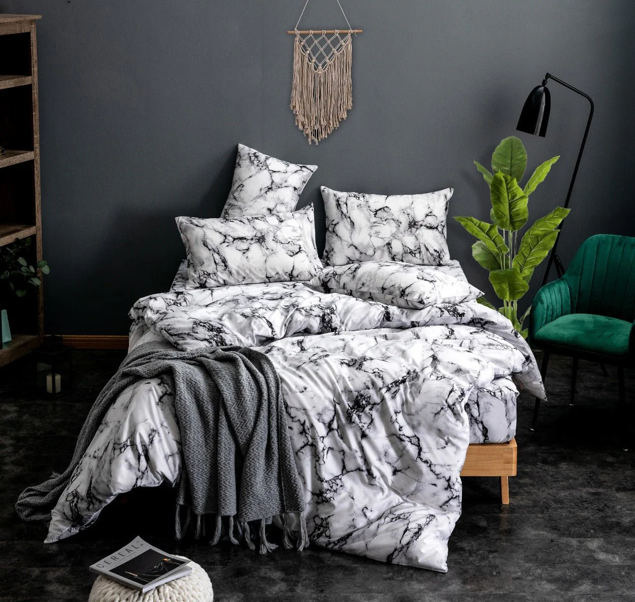 Lauren Taylor - Carrara | Comforter Set | White