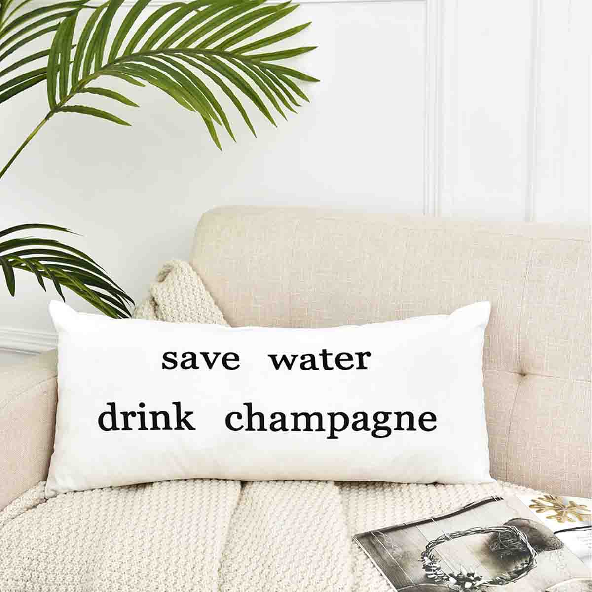 Lauren Taylor - Cocktail long bolster cushion - Image 2