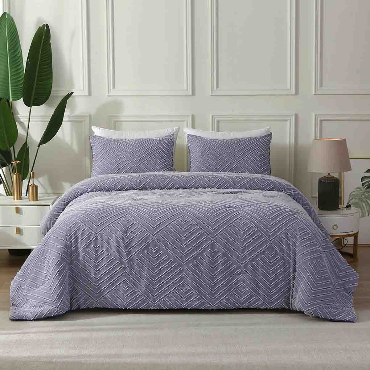 LAUREN TAYLOR - MAYA Tufted Comforter Set - Image 2
