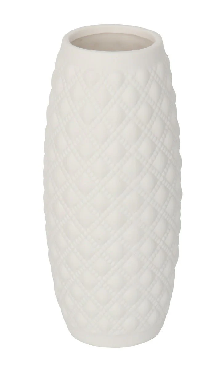 Lauren Taylor - TEXTURED WHITE 8" BUD VASE - Image 4
