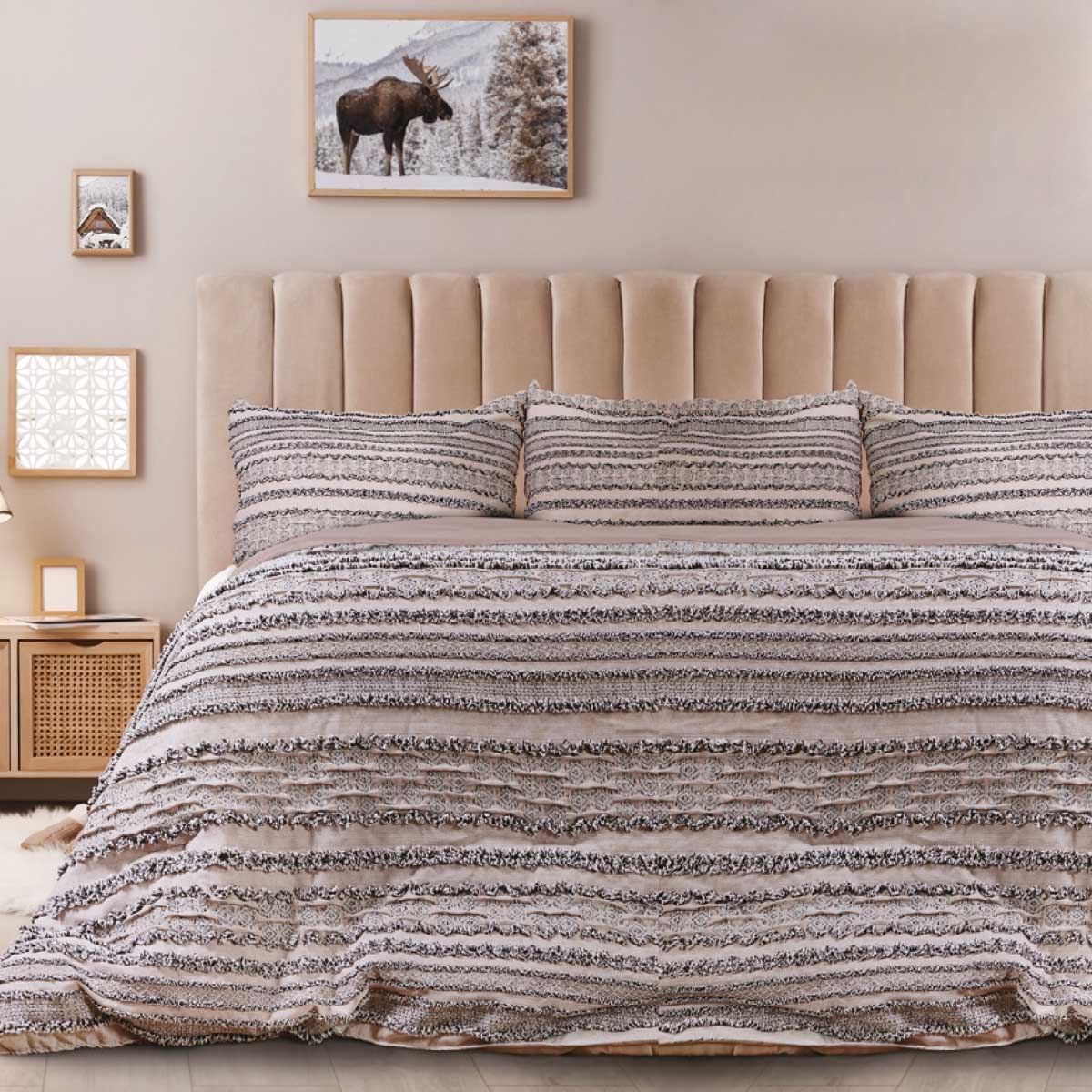 LAUREN TAYLOR - Willow Jacquard Comforter Set - Image 3